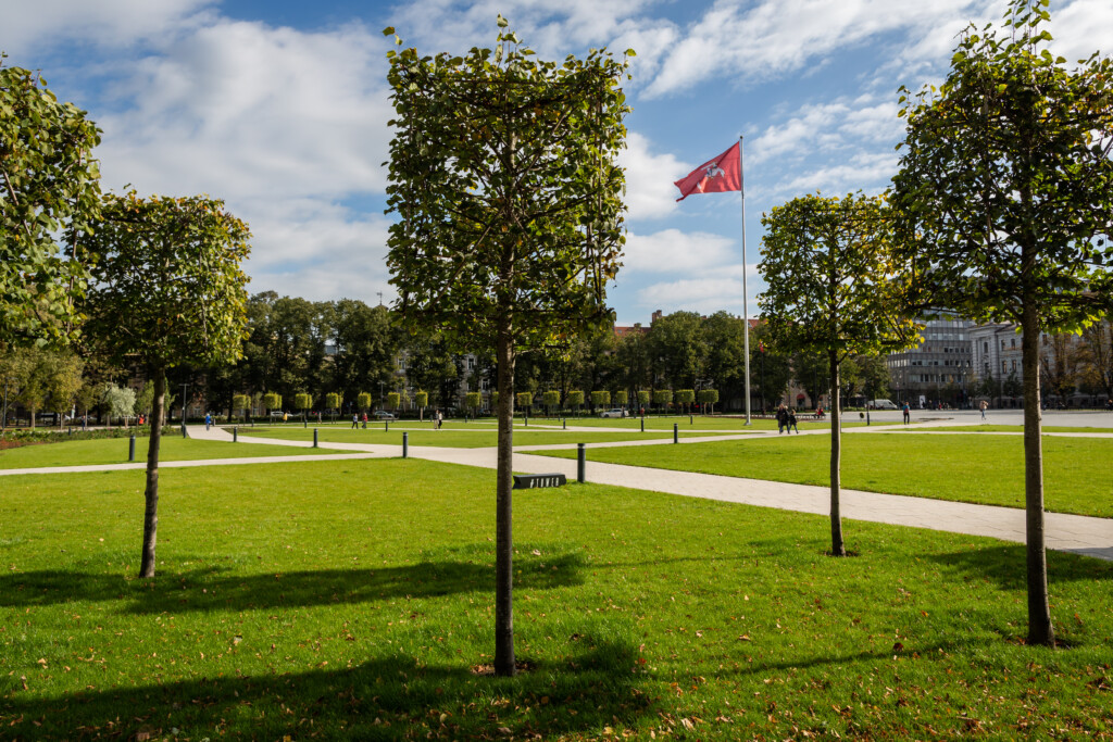 Lukiškių aikštė, Plaza 6x4 Quartz